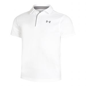 Under Armour Tech Polo Hommes-Blanc,Gris