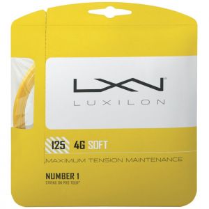 Luxilon 4G Soft  Cordage en garniture 12,2m - or