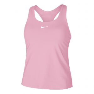 Nike Dri-Fit Swoosh Bra D&eacute;bardeur Tank Top Femmes-Vieux Rose, Pink