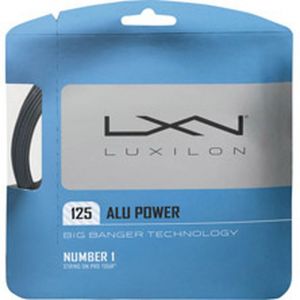Luxilon Alu Power Cordage En Garniture 12,2m-Argent