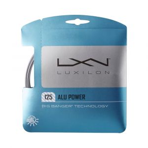 Luxilon Alu Power Cordage En Garniture 12,2m - Argent