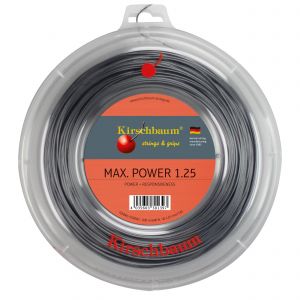Kirschbaum Max Power Bobine Cordage 200m-Anthracite