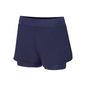 Fila Luna Short Avec Poche-balles Femmes - Bleu Foncé