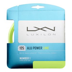 Luxilon Alu Power Cordage En Garniture 12,2m - Jaune Lemon