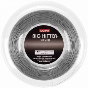 Tourna Big Hitter Bobine Cordage 220m-Argent