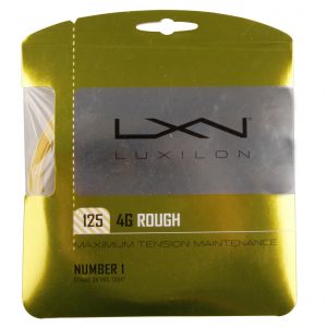 Luxilon 4G Rough Cordage En Garniture 12,2m-Or