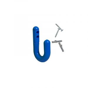 Patère parkid® 1 sachet(s) de 1 unité(s) patère simple parkid® + 2 vis vba - bleu - wattelez