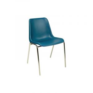Lot chaise gerbable bmv 1 carton(s) de 4 pièce(s) chaise gerbable bleu pigeon - bmv