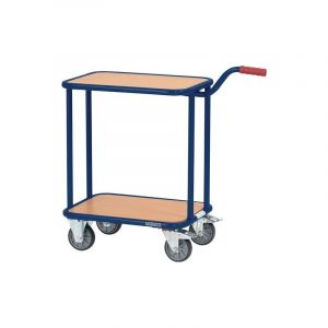 Rouleur &agrave; poign&eacute;es tecwerk 1 pi&egrave;ce(s) rouleur &agrave; poign&eacute;es l. 600 x l. 450 mm 2 platef. mat. bois - tecwerk