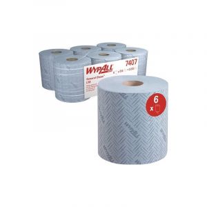 Essuie-tout wypall l10 7407 l380xl183env. mm 1 carton(s) de 6 pièce(s) essuie-tout wypall l10 7407 l380xl183env. mm - wypall