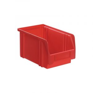 Lot bo&icirc;te de rangement &agrave; ouverture frontale lk la-ka-pe 1 carton(s) de 25 pi&egrave;ce(s) bo&icirc;te rangement ouv front lk l230/200xl140xh130mm ps rouge - la-ka-