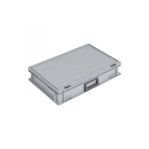 Coffrets en plastique lockweiler 1 pièce(s) coffrets en plastique l600xl400xh133 mm pp 1 poignée - lockweiler