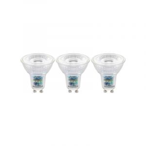Lot de 3 ampoules platinum retro es50 classe a 4000 °k 50000 heure(s) 360 2 w gu10 blanc froid 1 pack(s) de 3 unité(s) ampoule 2w 4000k 360lm gu10 - s