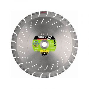 Disque diamant mixte shoxx mx13 disque diamant shoxx mx13 d.400 x 20 x 13 polyvalent 13 mm 400 mm 1 pièce(s) - samedia