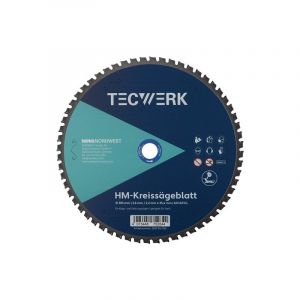 Lame de scie circulaire sur table/&agrave; ongl tecwerk 1 pi&egrave;ce(s) lame de scie circulaire sur table/&agrave; ongl &oslash; ext&eacute;rieur 305 mm 60 dents hltcg - tecwerk