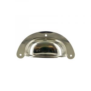 Poignee coquille l95x46 acier nick 95 mm 1 sachet(s) de 1 unit&eacute;(s) poignee coquille l95x46 acier nick 86 mm acier nickel&eacute; - interges.com