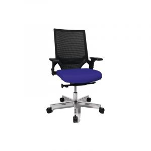Chaise de bureau pivotante topstar 1 pi&egrave;ce(s) chaise de bureau pivotante avec m&eacute;canisme synchrone ponctuel - topstar