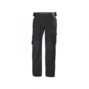 Pantalon oxford 200 - 300 g entre 4 et 6 pantalon noir t52 1 pièce(s) élasthanne , polyester / coton pantalon de travail oxford noir t52 - helly hanse