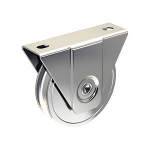 Montures &agrave; support ext&eacute;rieur acier gorge ronde monture &oslash; 100 gorge ronde &oslash; 16 200 kg 1 bo&icirc;te(s) de 2 pi&egrave;ce(s) - mantion sas