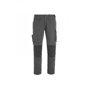 Pantalon erlangen pantalon erlangen anthracite/noir t34 entre 4 et 6 300 - 400 g pantalon 34 1 pi&egrave;ce(s) polyester / coton, cordura gris, noir - mascot
