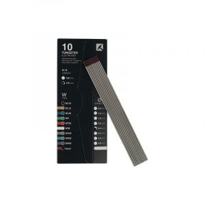 Lot électrode en tungstène gen3 tigzone 1 carton(s) de 10 pièce(s) électrode en tungstène gen3 d. 1,6 mm longueur 175 mm - tigzone