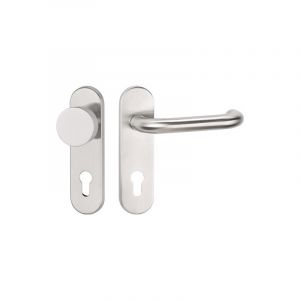 Garniture pour portes coupe-feu nw-495 acier inoxydable 60 1 pi&egrave;ce(s) garniture pour portes coupe-feu nw-495 acier inoxydable 60 - tecwerk