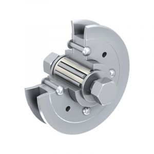 Galets seuls pour montures de rail fer plat étiré 1 boîte(s) de 2 pièce(s) galet acier ø 108 mm pour fer plat - mantion sas