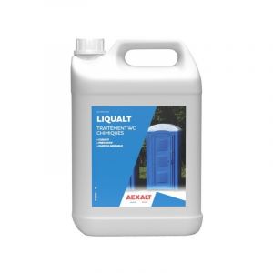 Traitement wc chimiques liqualt 1 bidon(s) de 5 litre(s) 5 litre(s) wc traitement wc chimiques liqualt d&eacute;sodorisant, pr&eacute;vention - pluho aexalt
