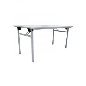 Table pliante pi&eacute;tement en h gris 1 pi&egrave;ce(s) 24.5 kg 25 mm 800 mm 1600 mm 750 mm m&eacute;lamin&eacute; pliante table pliante pieds h 1600 x 800 x 750 x 25 mm - gri