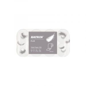 Papier toilette katrin plus 250 3 couches 1 carton(s) de 48 rouleau(x) papier toilette katrin plus 250 3 couches - katrin