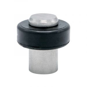 Butée de sol à visser ø28 x 30 mm - inox / caoutchouc 1 pièce(s) butée de sol à visser ø28 x 30 mm - inox / caoutchouc - interges.com