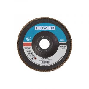 Disque lamelles ø180 mm granulation 40 conique 1 carton(s) de 10 pièce(s) disque lamelles ø180 mm granulation 40 conique - tecwerk