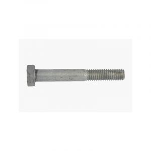 Corps de boulon tête hexagonale classe 8.8 - acier galvanisé à chaud . tête hexagonale (h) corps de boulon 16 mm classe 8 din 931 nf e 25112 120/38 mm