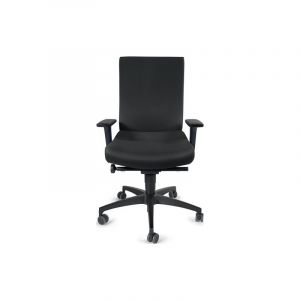 Chaise de bureau pivotante dauphin 1 pi&egrave;ce(s) chaise bureau pivotante synchrone noire 400-520mm - dauphin