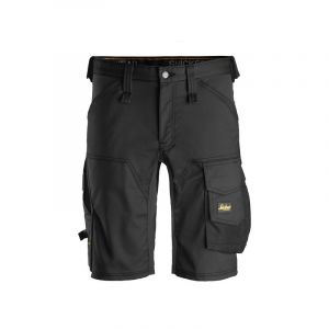 Short de travail allround 200 - 300 g entre 4 et 6 noir 36 bermuda 1 pi&egrave;ce(s) coton / polyester, &eacute;lasthanne short allround stretch noir t36 - snickers