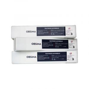 Électrode rutile universelle 2.5 mm 5.1 350 mm 1 étui(s) de 281 pièce(s) électrode rutile universelle ø2,5 x 350 mm - obsima