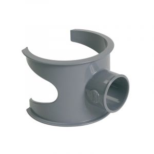 Selles pvc 90&deg; selle pvc 90&deg; de 100/50 1 pi&egrave;ce(s) 90&deg; 100/50 mm - nicoll