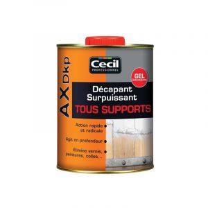 Décapant surpuissant tous supports axdkp décapant surpuissant tous supports axdkp supports neufs ou sains courante brosse/rouleau incolore acrylique 2