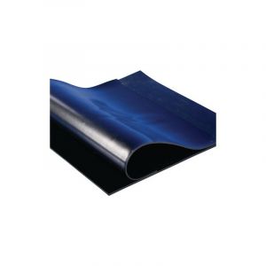 Panneau en caoutchouc möller 1 carton(s) de 12 mètre(s) carré panneau caoutchouc l1,2m l10m ep 5mm noir nr/sbrinsert tissu - möller