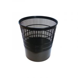 Corbeille en plastique 16 l - noir noir 1 pi&egrave;ce(s) 16 litre(s) corbeille corbeille en plastique 16 l - noir - mobika