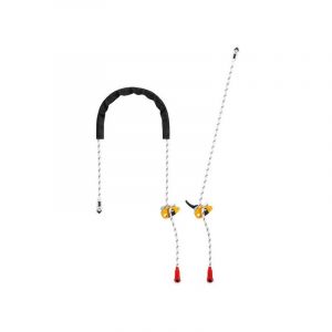 Longe grillon corde 3.00 m 1 pi&egrave;ce(s) blanc, jaune longe grillon 3m - petzl distribution