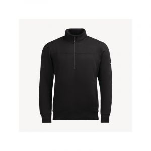 Sweat col montant rob 200 - 300 g s noir entre 1 et 3 coton / polyester sweat 1 pièce(s) sweat zip rob noir ts - fhb original gmbh & co. kg