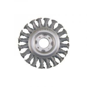 Brosse plate d. 178 mm épaiss. de fil 0,5 mm 1 pièce(s) brosse plate d. 178 mm épaiss. de fil 0,5 mm - promat