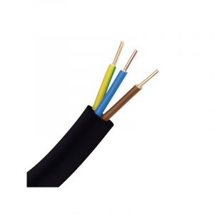 Câble d'installation u1000 r2v 1 couronne(s) de 50 mètre(s) linéaire câble u1000 r2v 3g 2.5mm2 noir non multiconducteur rigide 3 2.5 mm² - cofalog