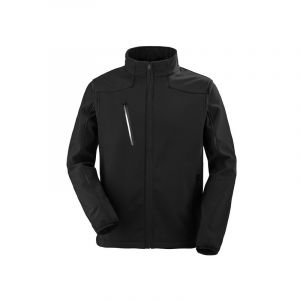Veste softshell terek entre 4 et 6 noir softshell 300 - 400 g xs 1 pièce(s) veste softshell terek noir txs polyester, tpu - lafont