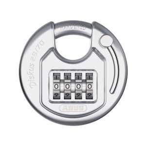 Cadenas &agrave; combinaison diskus&reg; combo 29/70 molette 4 chiffres 1 pi&egrave;ce(s) cadenas &agrave; combinaison diskus&reg; combo 29/70 70 - abus france