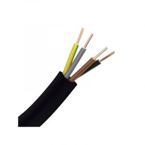 Câble d'installation u1000 r2v 1 couronne(s) de 50 mètre(s) linéaire câble u1000 r2v 4g 1.5mm2 noir non multiconducteur rigide 1.5 mm² 4 - cofalog