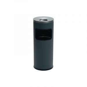 Combiné cendrier-poubelle durable 1 pièce(s) combiné cendrier-poubelle d.250xh630 mm anthracite - durable