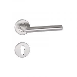 Garniture pour portes coupe-feu nw-495-2 acier inoxydable 60 d/k 1 pi&egrave;ce(s) garniture pour portes coupe-feu nw-495-2 acier inoxydable 60 d/k - tecwerk