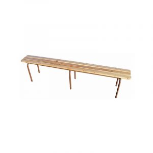 Banc empilable 3 lattes en bois 8.8 kg 1 pi&egrave;ce(s) banc empilable 3 lattes en bois 2000 x 340 x 450 mm bois 2000 mm 340 mm 450 mm - mobika
